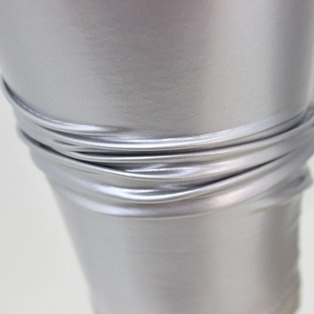 Женские леггинсы из лакированной кожи JAYCOSIN Бесшовные Брюки-карандаш с шерстяной