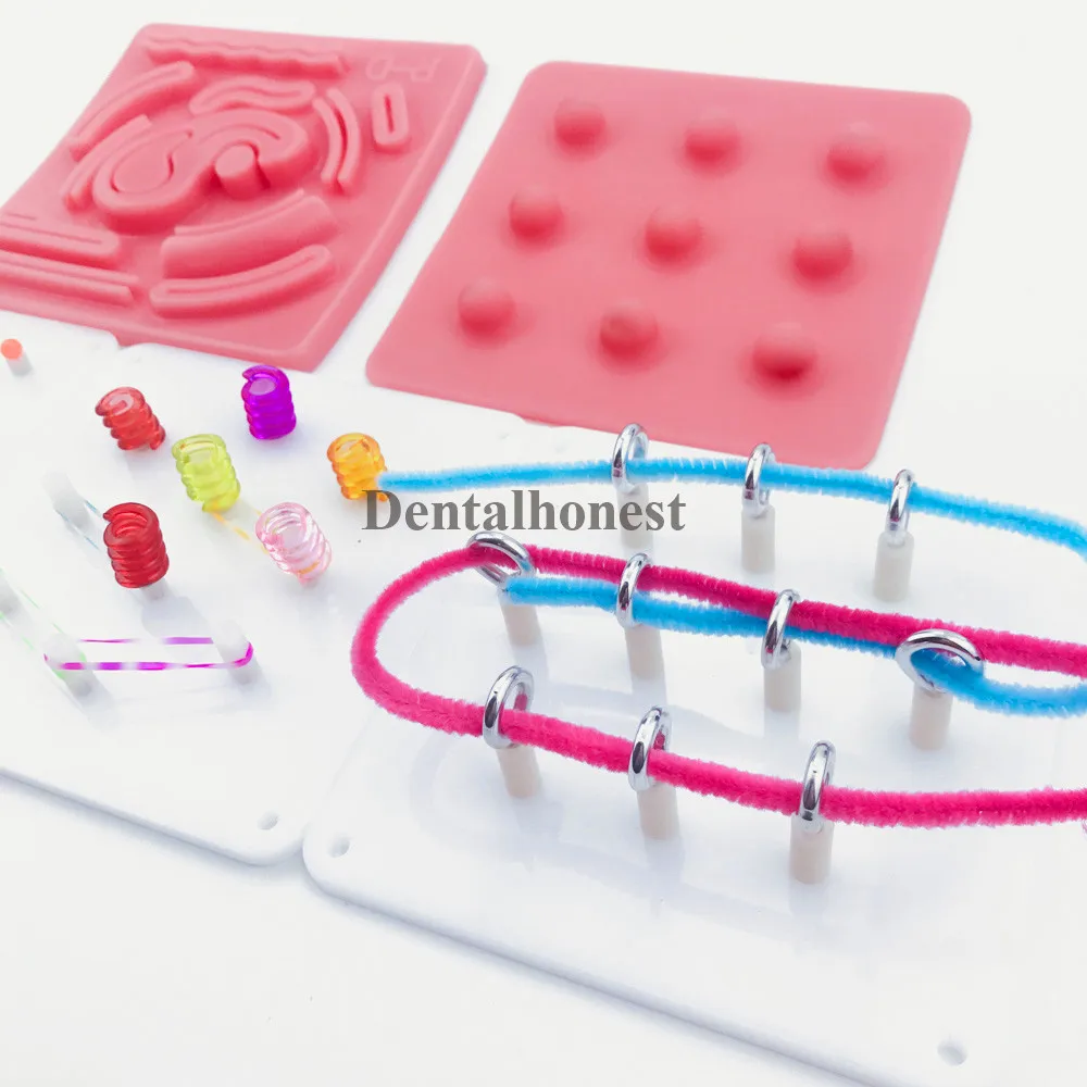 Лапароскопическое учебное оборудование 3D шовный модуль износ бусин/зажим