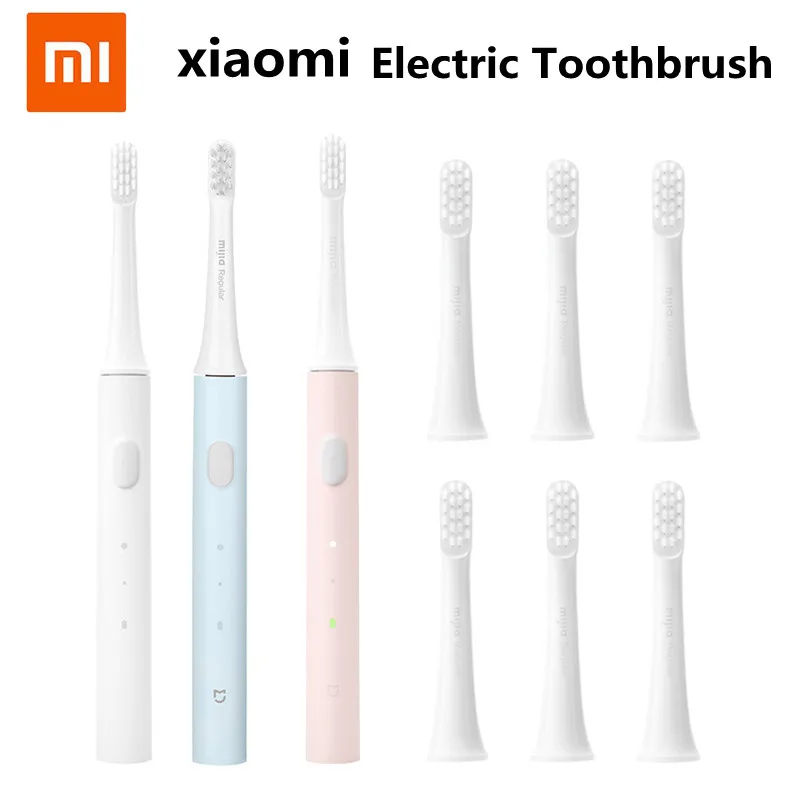 

Xiaomi Mijia T100 звуковая электрическая зубная щетка Mi умная зубная щетка цветная USB перезаряжаемая IPX7 водонепроницаемая для зубной щетки