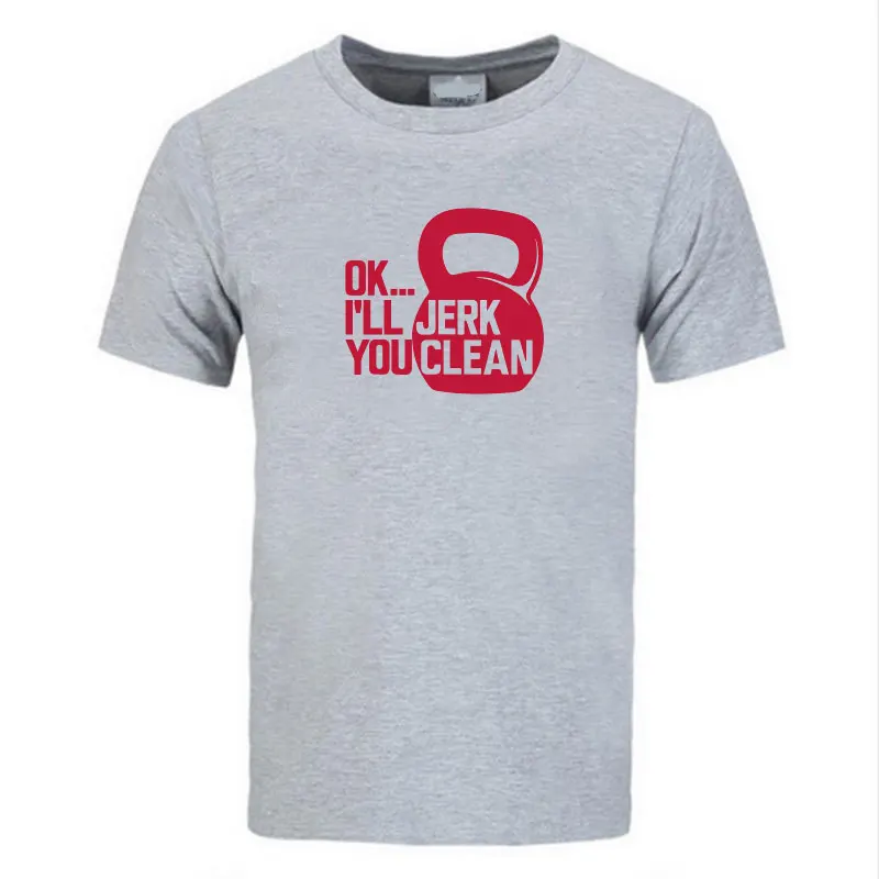 Новые летние мужские забавные фитнес-футболки повседневные топы с коротким