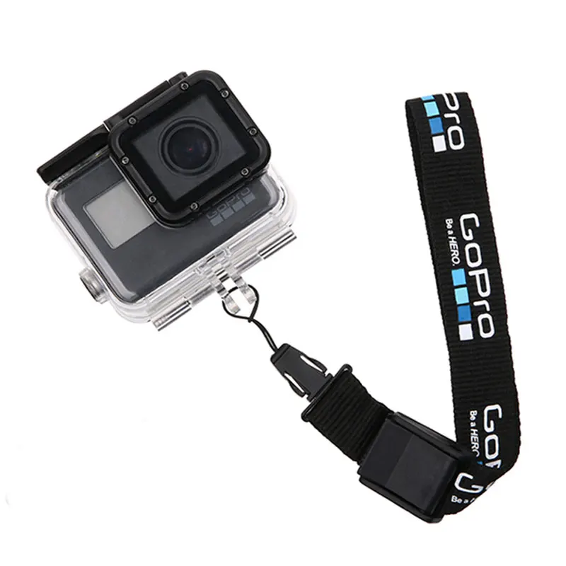Ремешок на руку/запястье для GoPro Hero 8 7 6 5 sessio 4 sj5000 SJ6 sj8 xiaoyi 4K DJI Osmo Action camera Lanyard Quick Release Belt logo