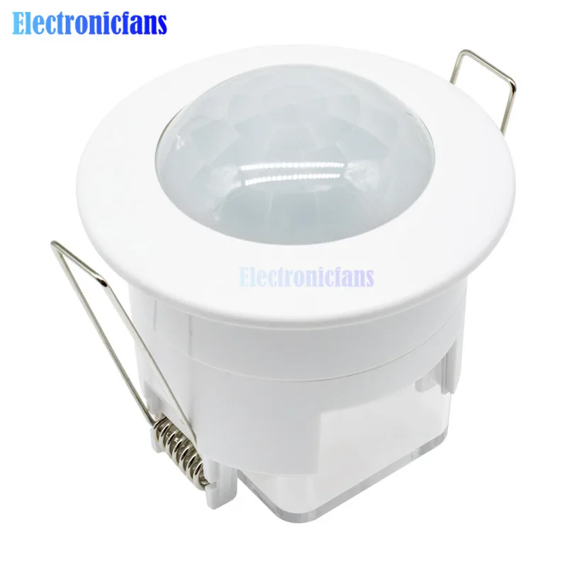 110 В 220 Потолочный инфракрасный датчик движения из pir детектор тела лампа