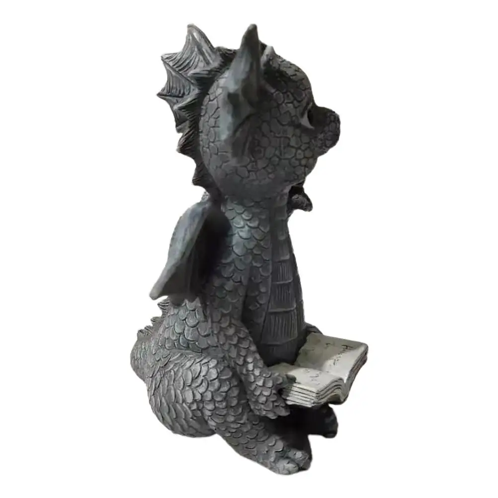 

Dragon Statue Resin Dragon Buddha Art Sculptures for Outdoor Backyard Porch Decoration