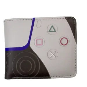 Классические кошельки для игр, милый складной кошелек двойного сложения для мальчиков, студенческий кредитный бумажник