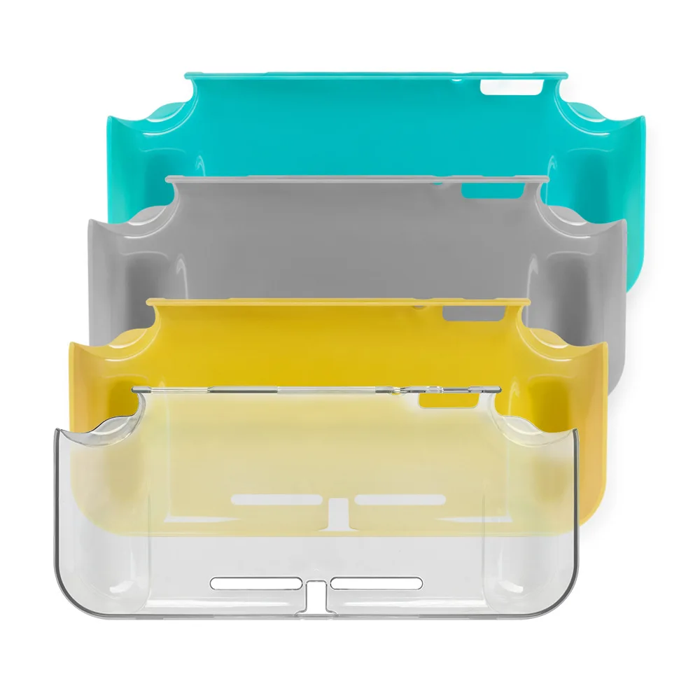 Защитный чехол для kingd switch Lite Прозрачный чехол для nintendo switch Lite кристальная крышка пластиковая оболочка серый желтый