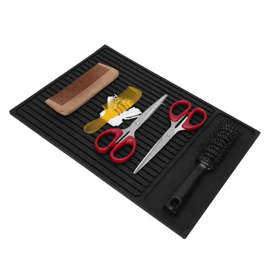 Нескользящий полиуретановый коврик для парикмахерских Мягкий Коврик зажим