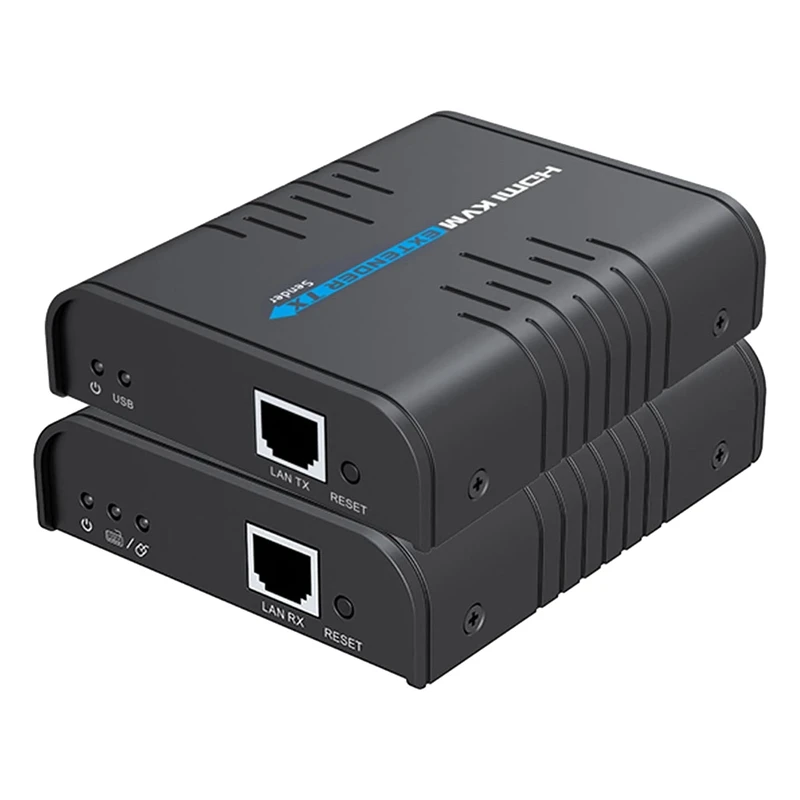 HDMI-совместимый квм-удлинитель 120 м через один Cat 5/5E/6/7 Ethernet-кабель маршрутизатор