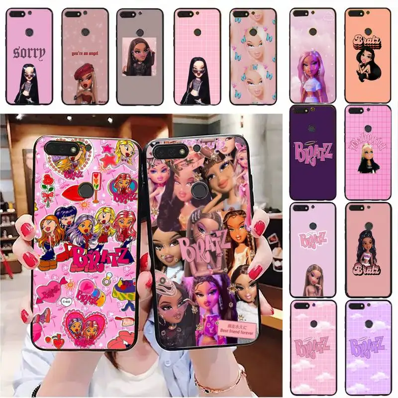 

lovely Doll Bratz Phone Case For Huawei Honor 7A 8X 9 10 20lite 10i 20i 7C 8C 5A 8A Honor Play 9X pro Mate 20 lite