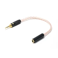 1 piece hifi dh1202 hight quality 4n occ 4 4mm balanced male to 3 5mm balanced female adapter cable