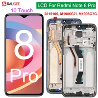 display for xiaomi redmi note 8 pro lcd touch screen 10 touch test screen replacement for redmi note8 pro m1906g7i m1906g7g