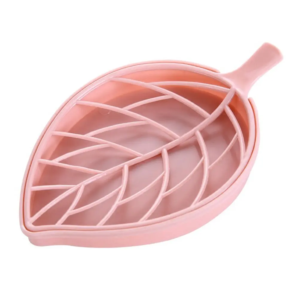 

Коробка для мыла, персонализированная Удобная Коробка для мыла для ванной комнаты, креативная Коробка для мыла с листьями, дренажная двойна...