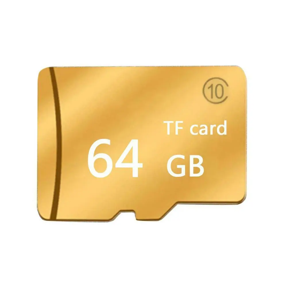 GOLD 64G Карта памяти 256 ГБ 128 Гб 64 ГБ 32 ГБ Micro sd карта класс 10 UHS-3 флэш-карты памяти Microsd TF/sd карта - Цвет: GOLD 64G