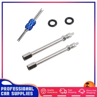 straight valve stem extensions copper straight valve stem extender valve core remover tool for truck motorcycle car 100mm tt 5pc
