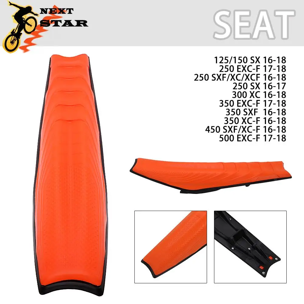 X Seat мотоциклетные оранжевые гоночные подушки для сиденья KTM SX EXC F SXF XC EXCF XCF 125 150 250