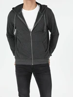 2021 new fashion mens regular fit mixed color pullover comfortable zipper mens jacket