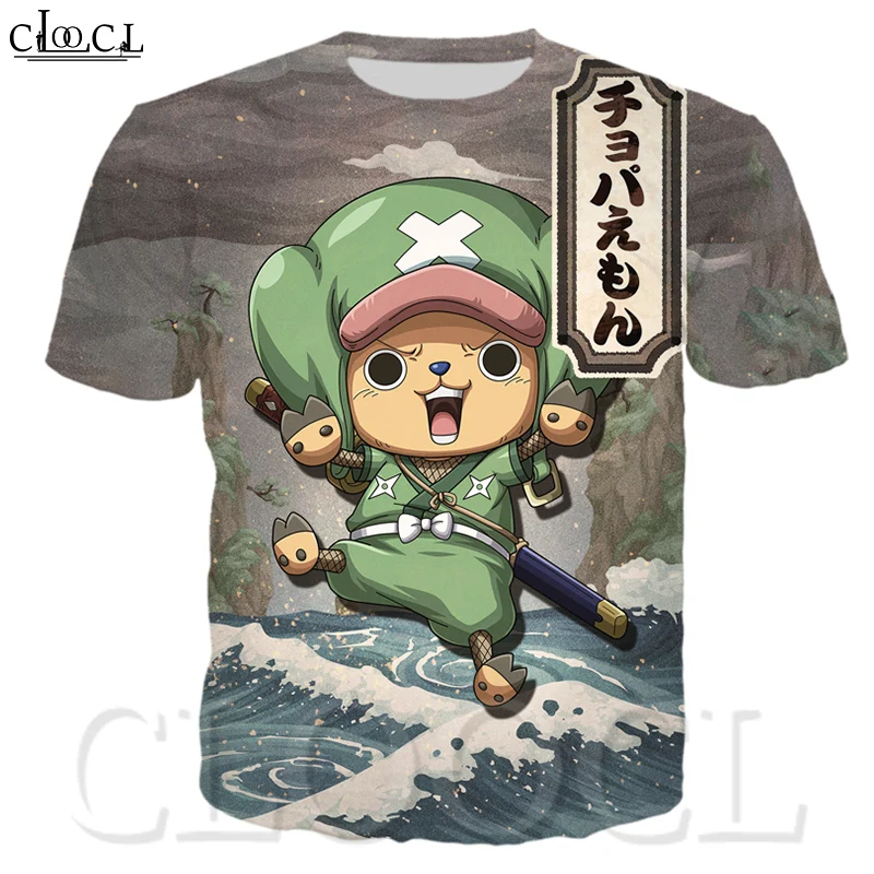 Футболка аниме популярная одна штука японская рубашка Мужская футболка Луффи