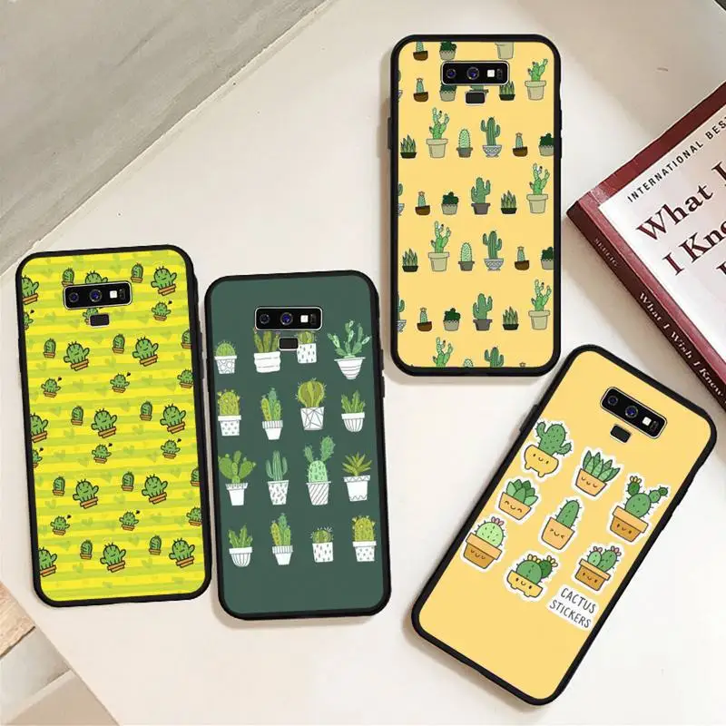 

Cactus Cute Cartoon Fruit Phone Case For Samsung A50 A51 A71 A20E A20S S10 S20 S21 S30 Plus ultra 5G M11 funda cover