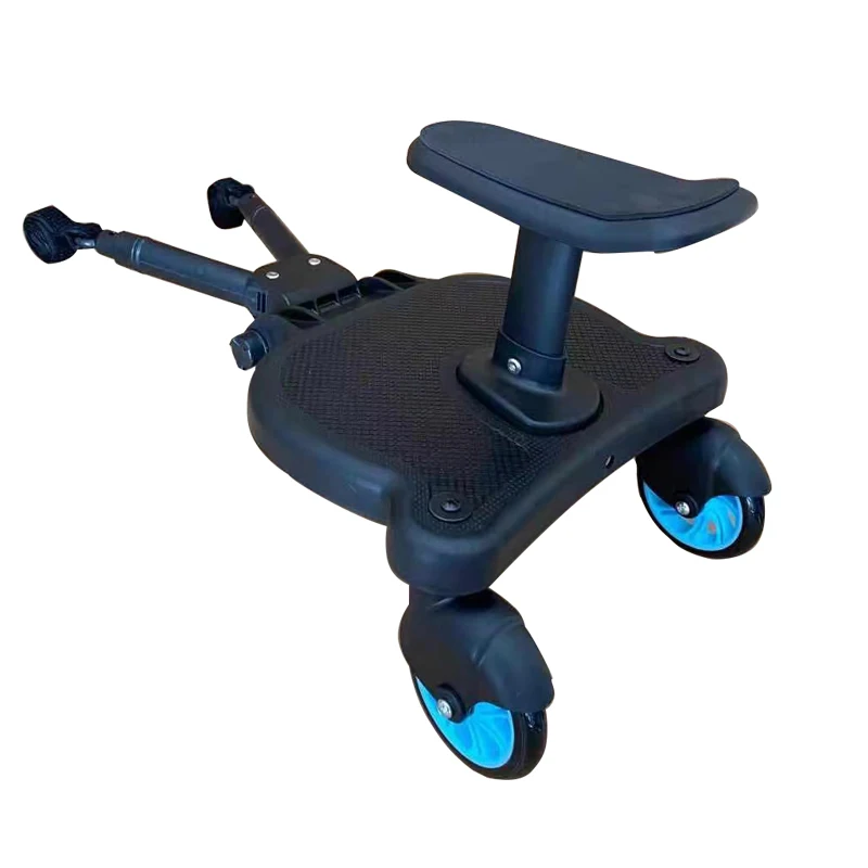 Adaptador Universal para Pedal de cochecito, accesorios para carrito de bebé, remolque auxiliar, reposapiés, patinete gemelo, autoestopista