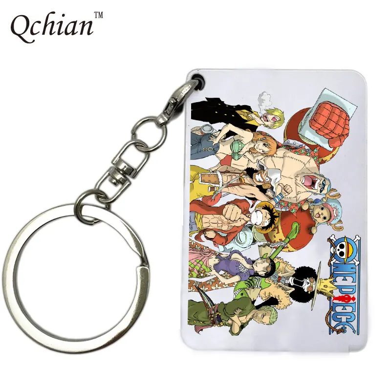 Брелок для ключей в японском стиле аниме Луффи цепочка с рисунком Тони чоппера из