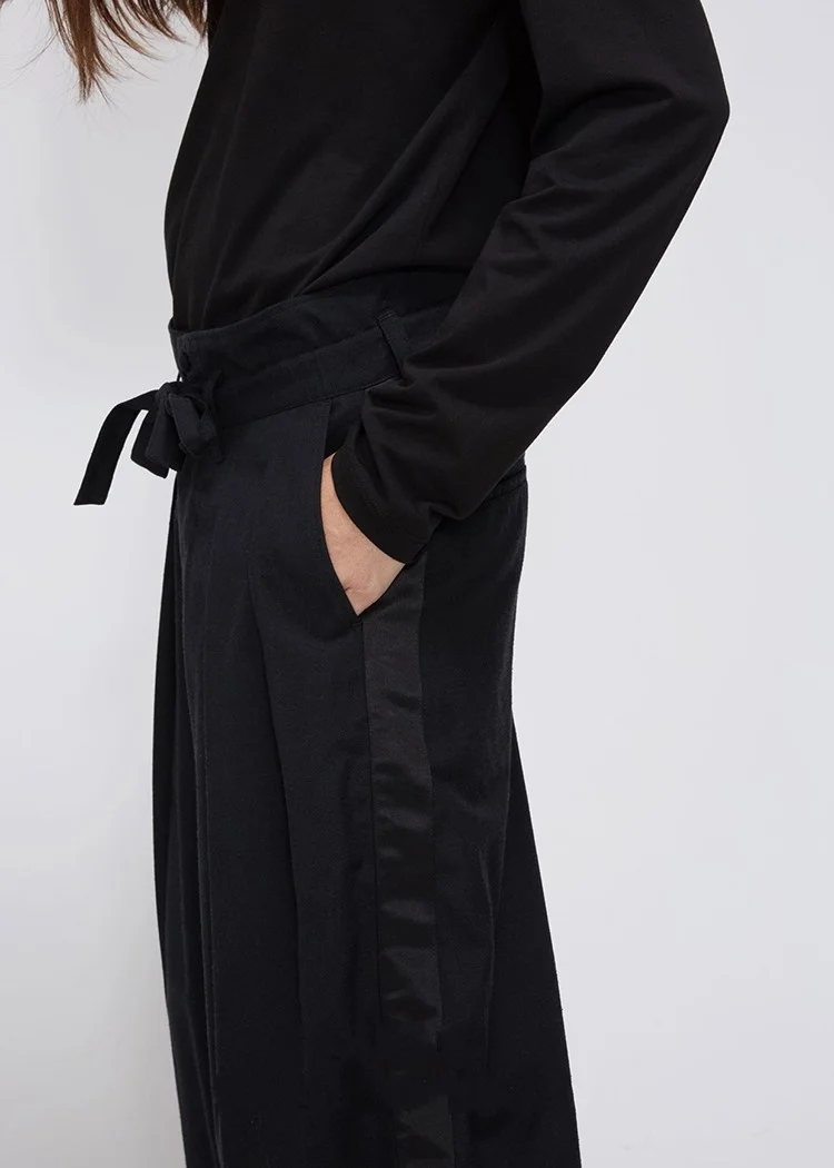 

men's New clothing Hair Stylist DJ Fashion Hip hop Loose casual Wide Leg Pants Culotte plus size costumes