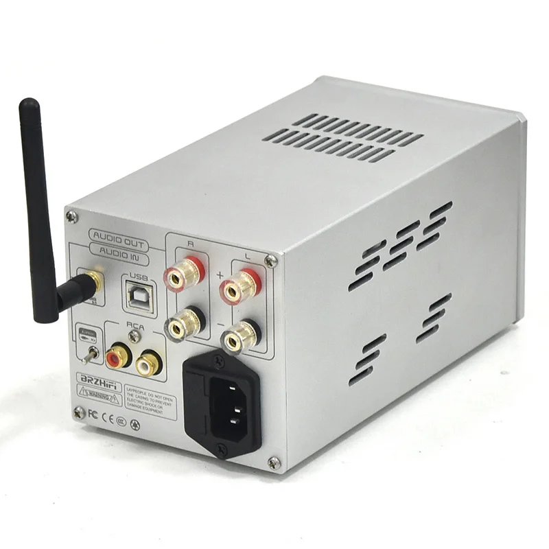 Вертикальный цифровой усилитель мощности 5 0 Вт x 2 BRZHIFI TPA3255 совместимый с Bluetooth для