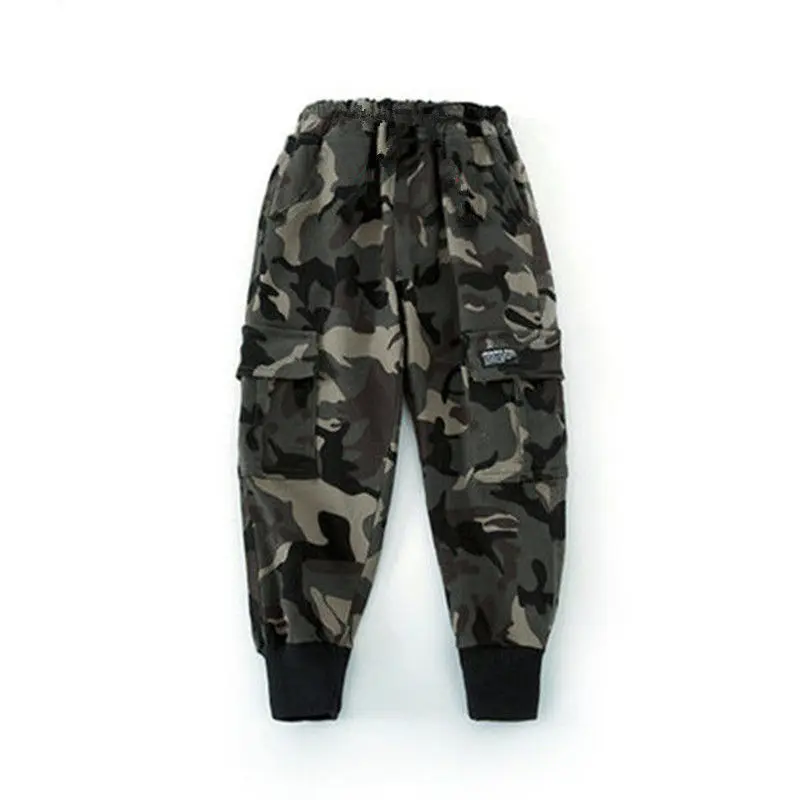 Брюки для мальчиков Детские уличные камуфляжные брюки детские разноцветные