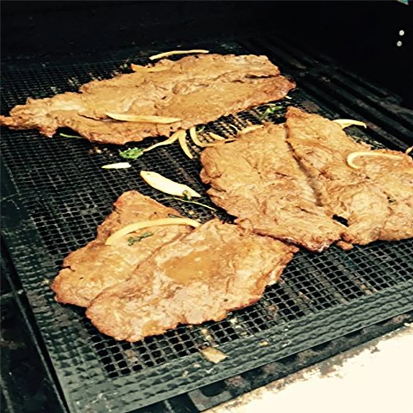 Антипригарный сетчатый мешок барбекю гриль сетка из нержавеющей стали колючая