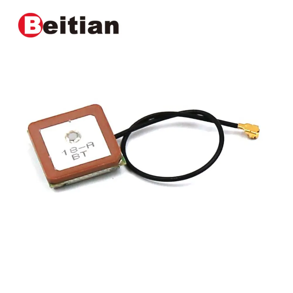 BEITIAN 28db IPEX GPS ГЛОНАСС активная Внутренняя антенна 18*18*5 мм 50 шт BT 18A|Приемник и GPS| |