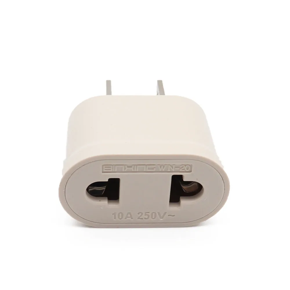 Свяжитесь с нами Американский штекер Адаптер 2 контактный ЕС Европейский Европа