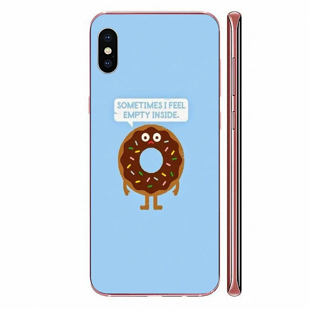 Чехол для Xiaomi Mi A1 A2 A3 CC9 CC9E 9T mi10 mi9 mi8 pro lite SE с забавным пончиком в стиле ретро |