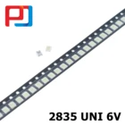 Оригинальные UNI LED 3528 2835 1210 световые бусины высокой мощности 1 Вт 6 в холодный белый для LED LCD TV подсветка приложения