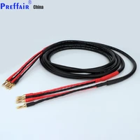 audiophile audio l310 speaker cable with gold plated spade terminal audio loundspeaker cable
