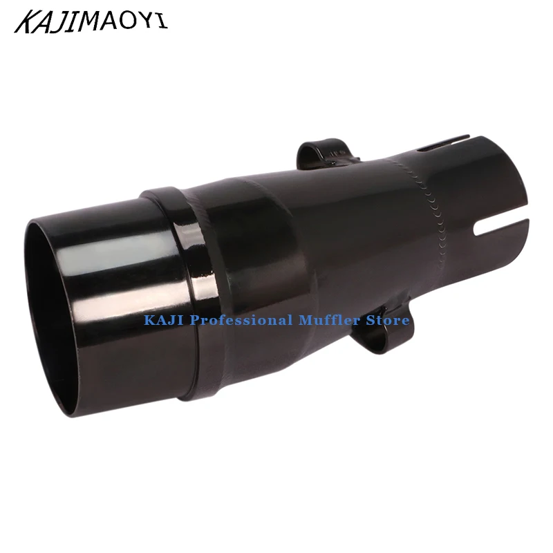 

Slip on Motorcycle Exhaust Silencer Tip Escape Muffler Link Connecting Tube Pipe for Kawasaki Ninja 300 Ninja 250 Z250 2012-2017