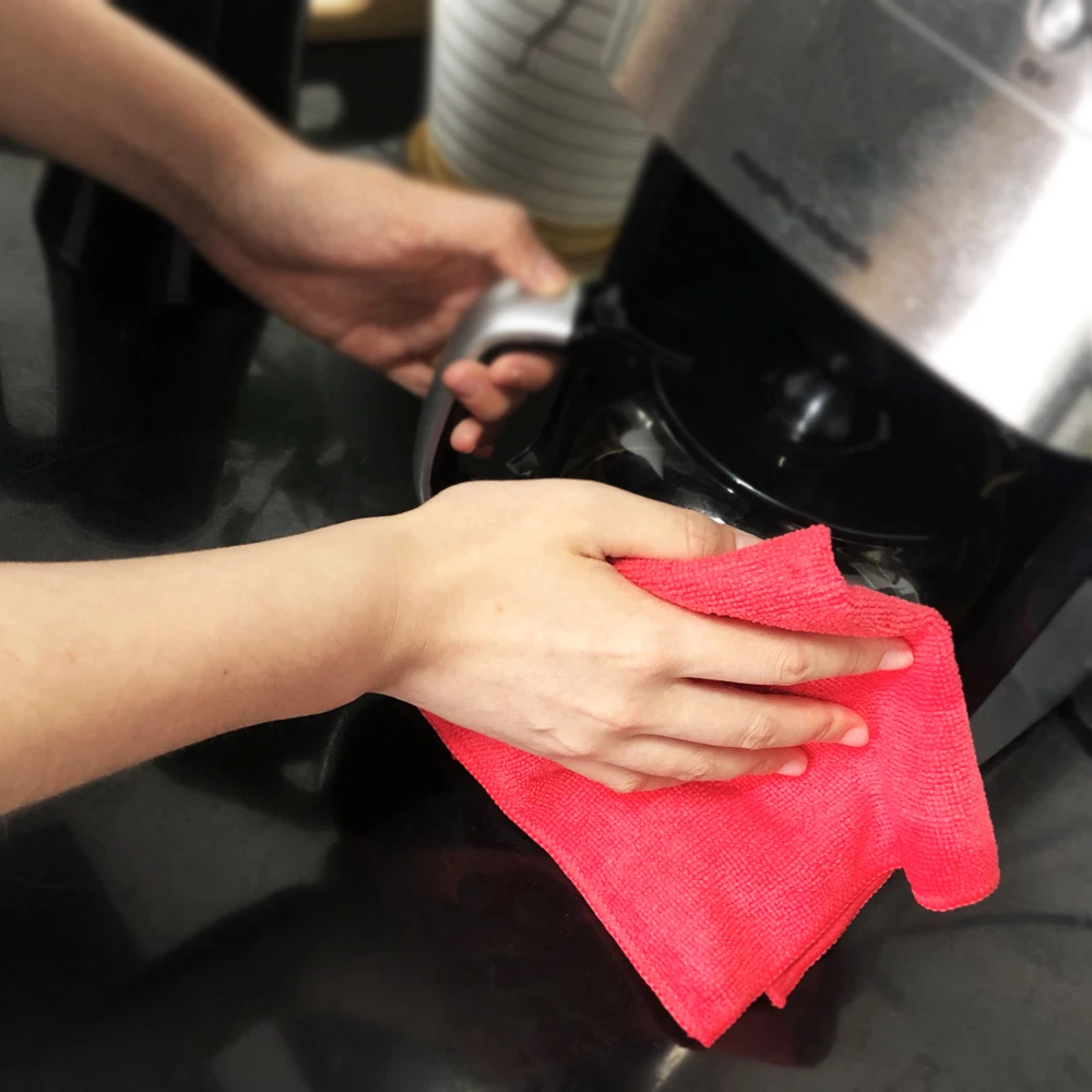 20 шт./компл. чистящие салфетки из микрофибры Кухня блюдо ткань впитывающий