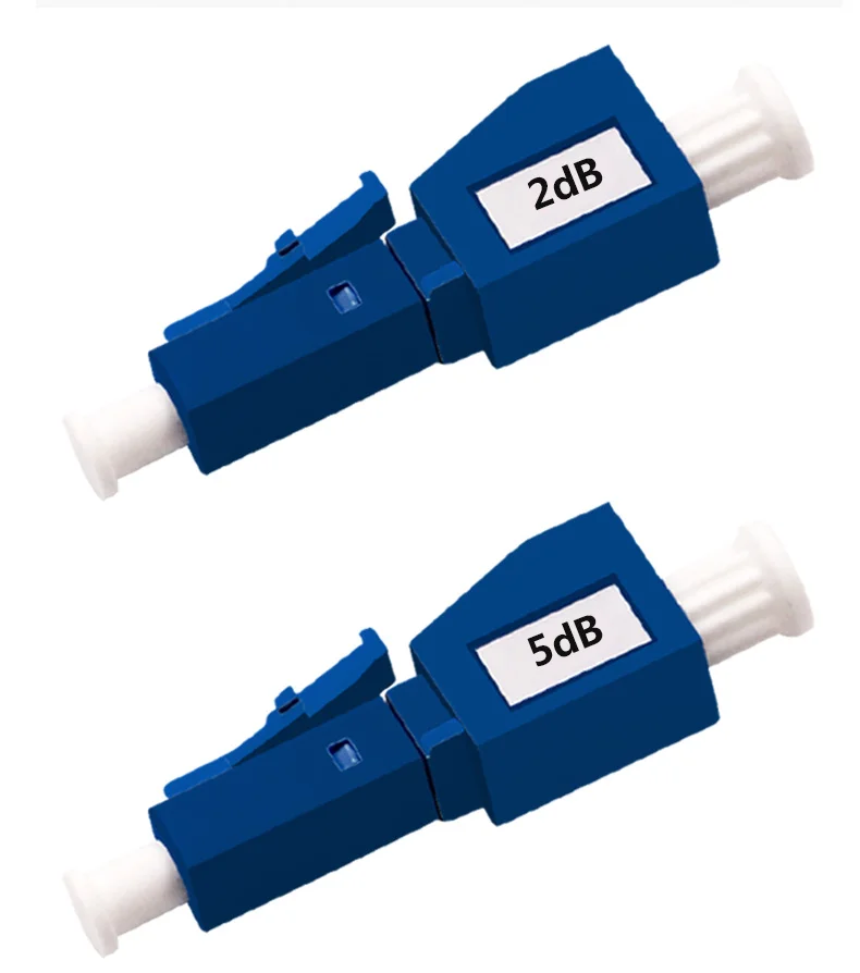Бесплатная доставка 5 шт. LC UPC Волоконно-оптический аттенюатор разъем одномодовый