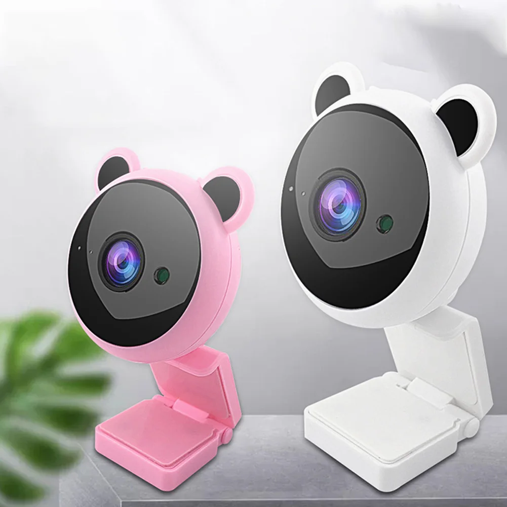 

Plug And Play USB Webcam Live Streaming Free Driver With Microphone Online Chatting Teaching Video Recording HD 1080P ABS