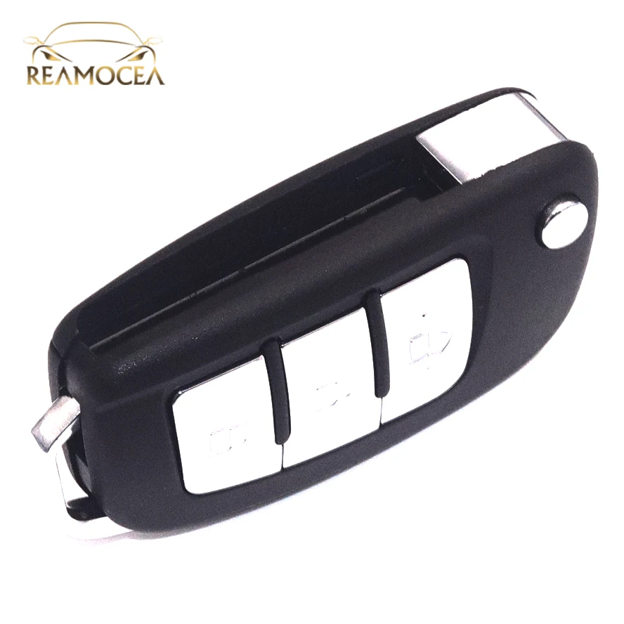 3 кнопочный модифицированный складной дистанционный ключ Reamocea S07080 для Ford Fiesta Focus