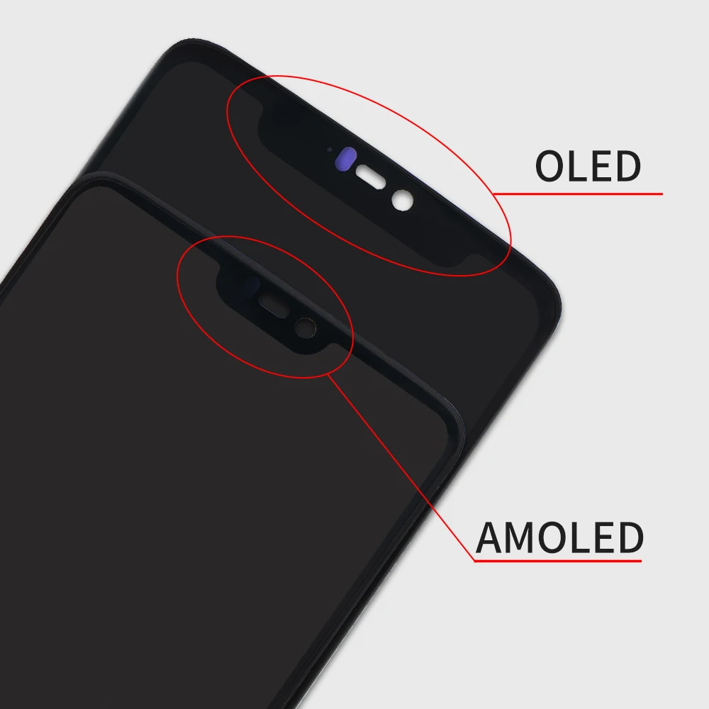 ЖК дисплей AMOLED для Oneplus 6 28 дюйма дигитайзер сенсорного экрана сменный One Plus 1 +
