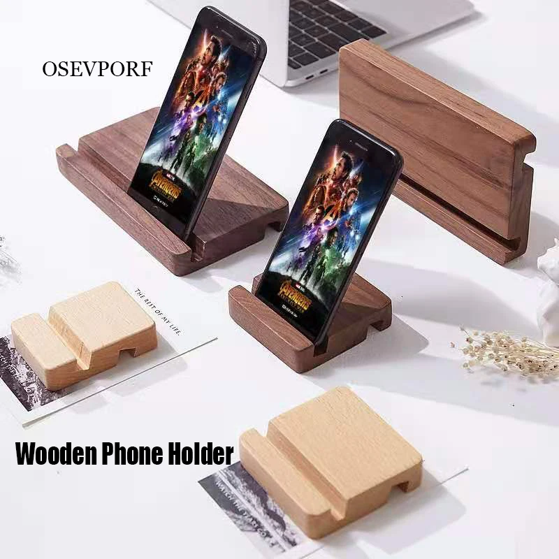 Роскошный держатель для телефона Подставка iPhone XS XR 7 11 Pro Max деревянный мобильного