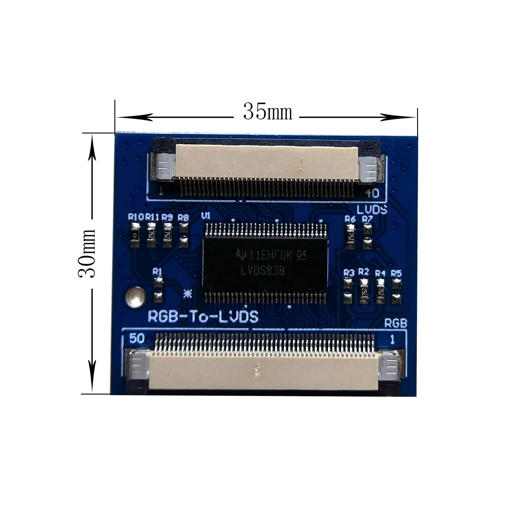 RGB к LVDS ЖК-экран LCD/TFT плата 