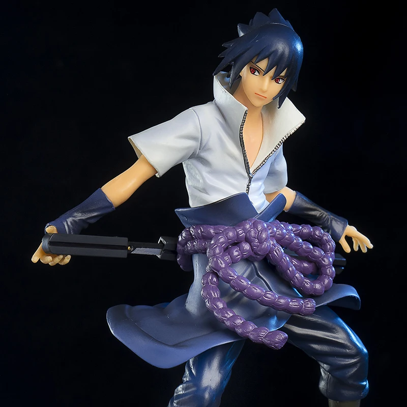 Экшн-фигурка Naruto Uchiha сасуке Шаринган анимационные периферийные модели из ПВХ для