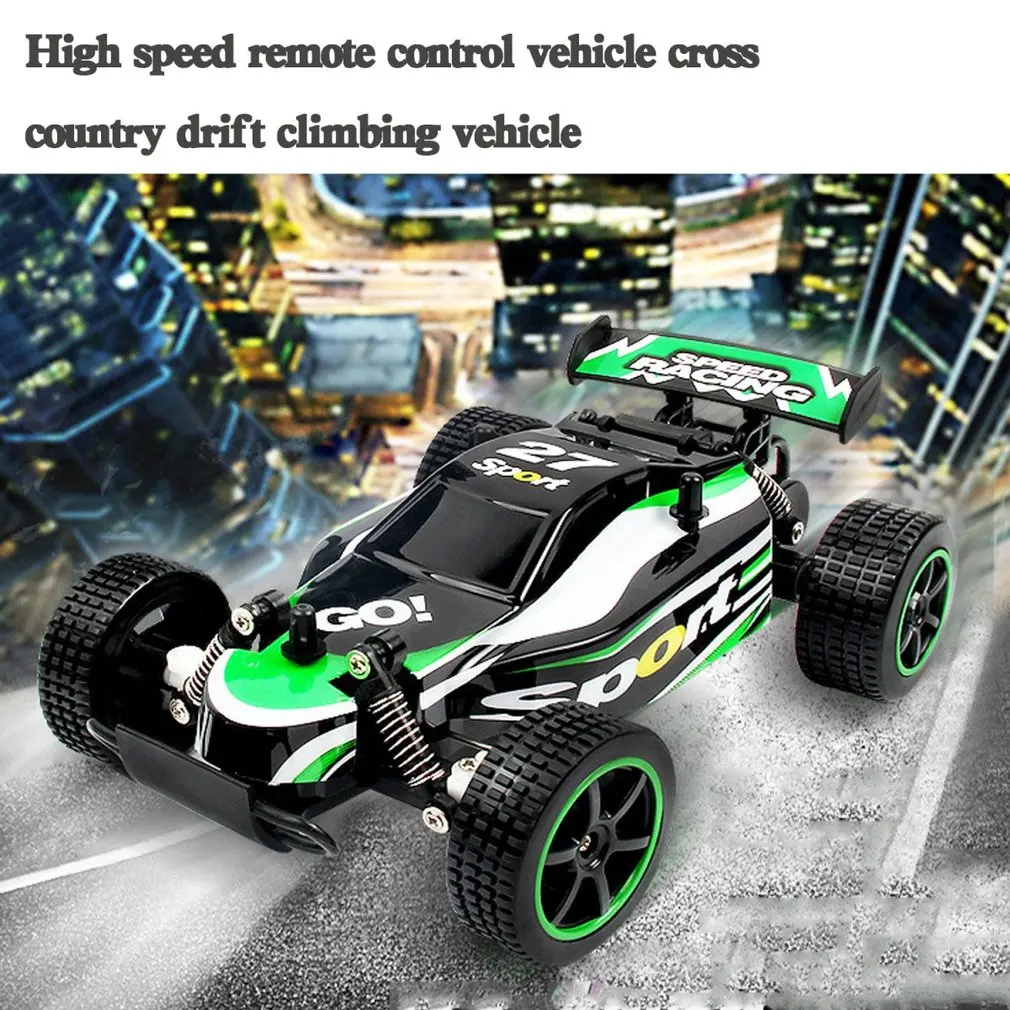 2.4g High Speed Remote Control Racing Car Battery USB Charging Vehicle Cross Country Drift Climbing Toy RC Model | Игрушки и хобби