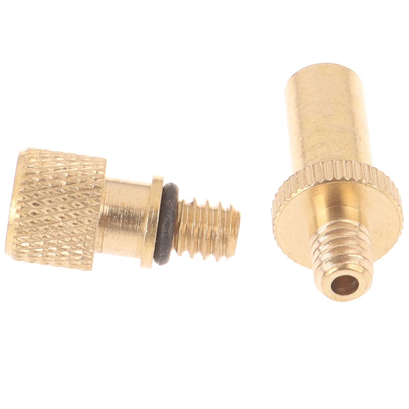 Inflator Pump Nozzle Kit Presta Schrader Valve Adapter Bicycle Adaptors | Спорт и развлечения