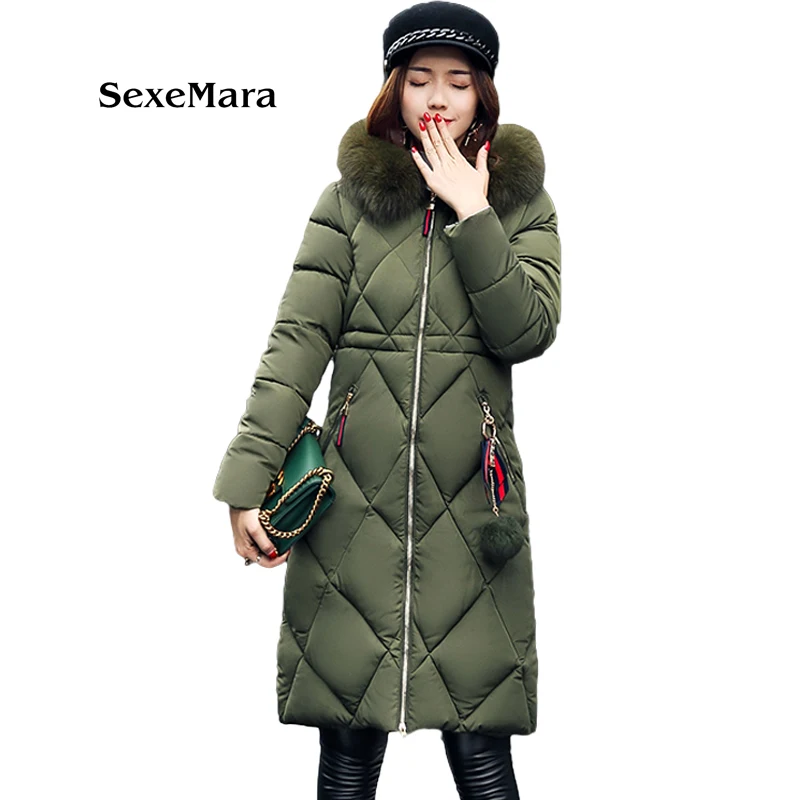 

Дешевое женское зимнее пальто оптом 2017 Женская теплая верхняя одежда пуховая хлопковая куртка пальто женская одежда высокого качества TA1050