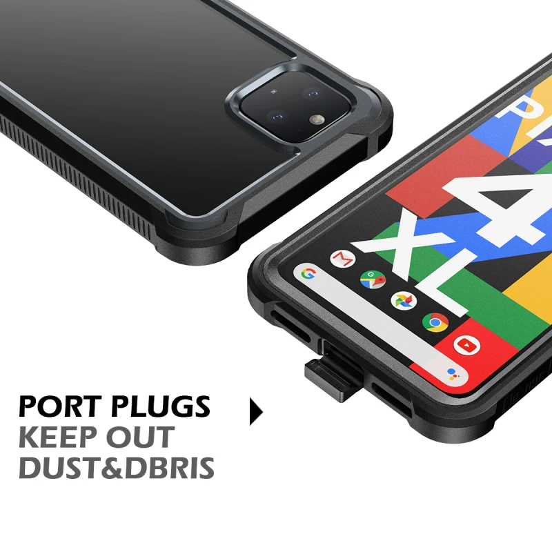 Роскошный Жесткий чехол грандевер для Google Pixel 4 XL, чехол, защита экрана, PC, TPU, силикон, 360, защита, shpock, чехол, Funda