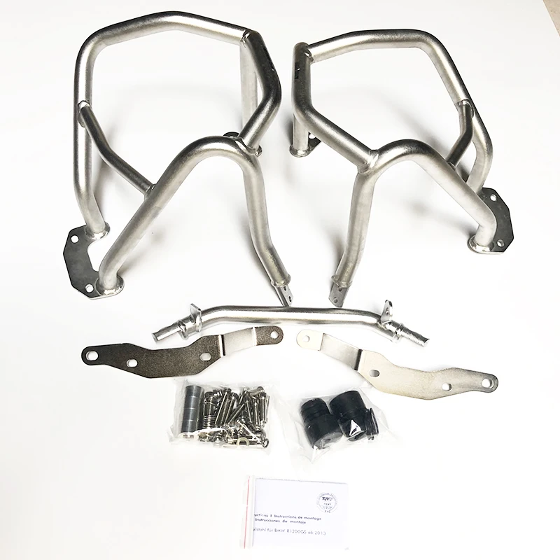 Верхняя + Нижняя защита двигателя R1200GS шоссе встраиваемая полоса протектор