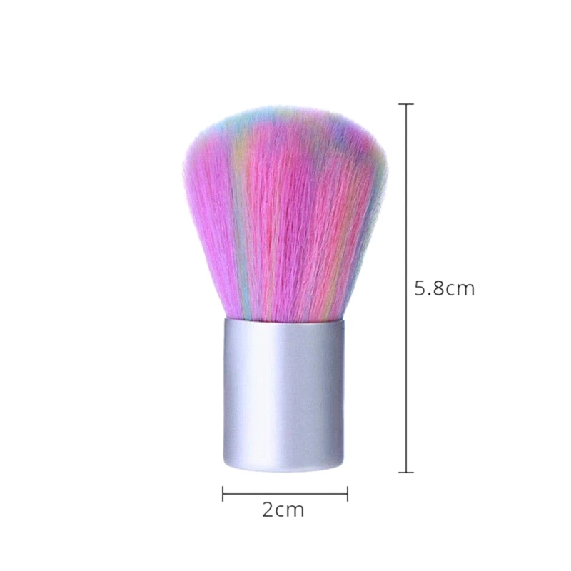 2 шт. в упаковке мягкое средство для удаления пыли с ногтей пудра щетка чистки