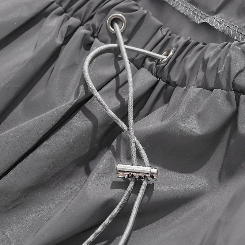 

Ladies Fashionable Luminous Casual Trousers Spring Autumn Girls Personalized Solid Color Overalls Ankle Banded Pants