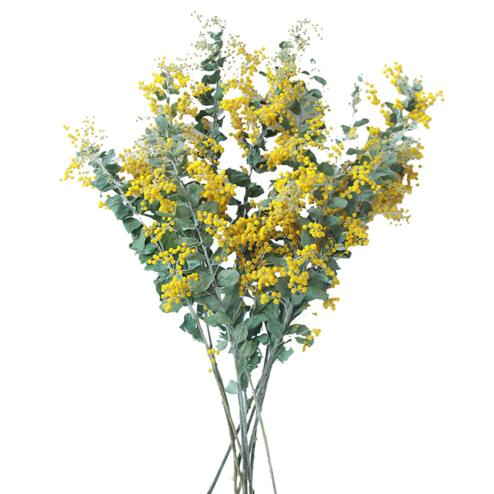 

Dried Flowers Small Natural Dried Floral Plants Mini Real Bouquets Home Decoration Photography Props Art Craft Yellow
