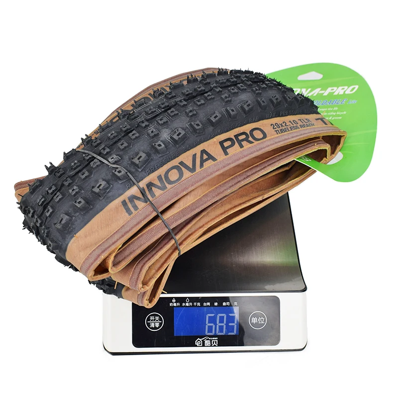1 шт. INNOVA бескамерная готовая 29*2 27 5*2 Сверхлегкая шина Складные шины для горного